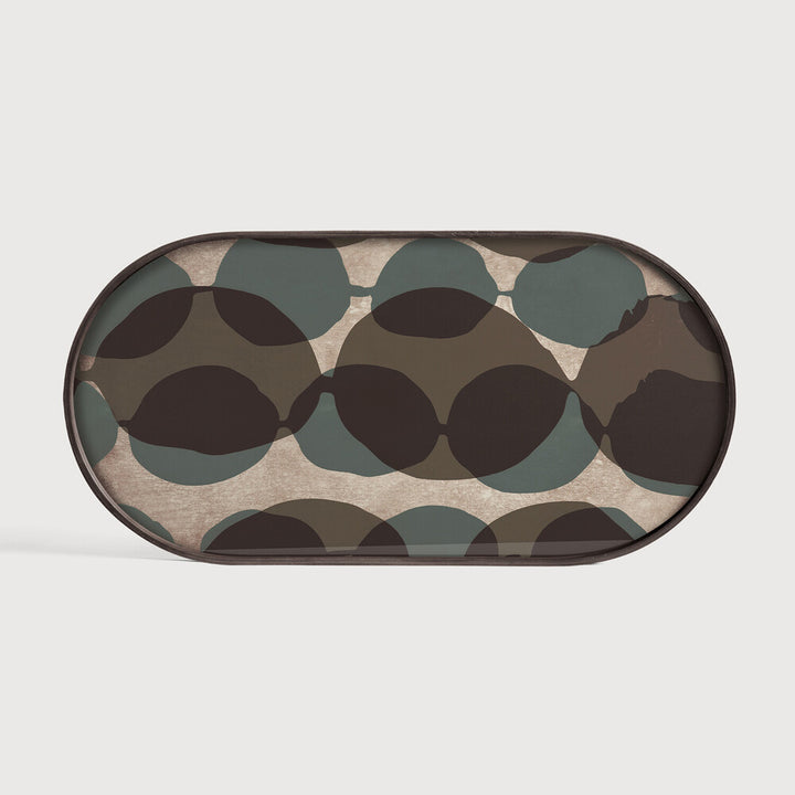 Connected Dots tray - Glass - M