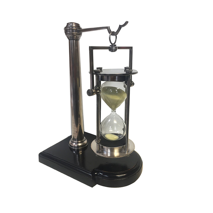 Silver 30 min Hourglass with Stand – HG008S (4616648818787)