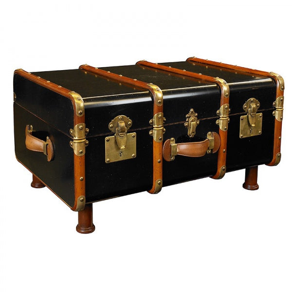 Stateroom Trunk Table, Black (4672239403107)