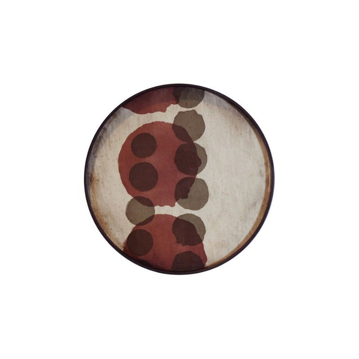 Pinot Layered Dots Glass Tray - Medium (4601384140899)