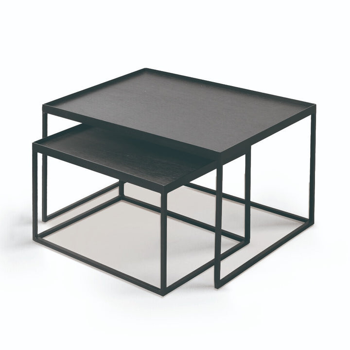 Rectangular tray coffee table set (6575090696291)